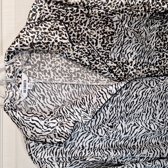 BB Dakota silky shorts pajama set - M - animal print - Picture 8 of 10